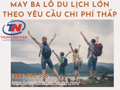 may ba lô du lịch lớn